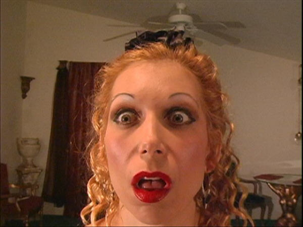 Fifi grunts with surprise...