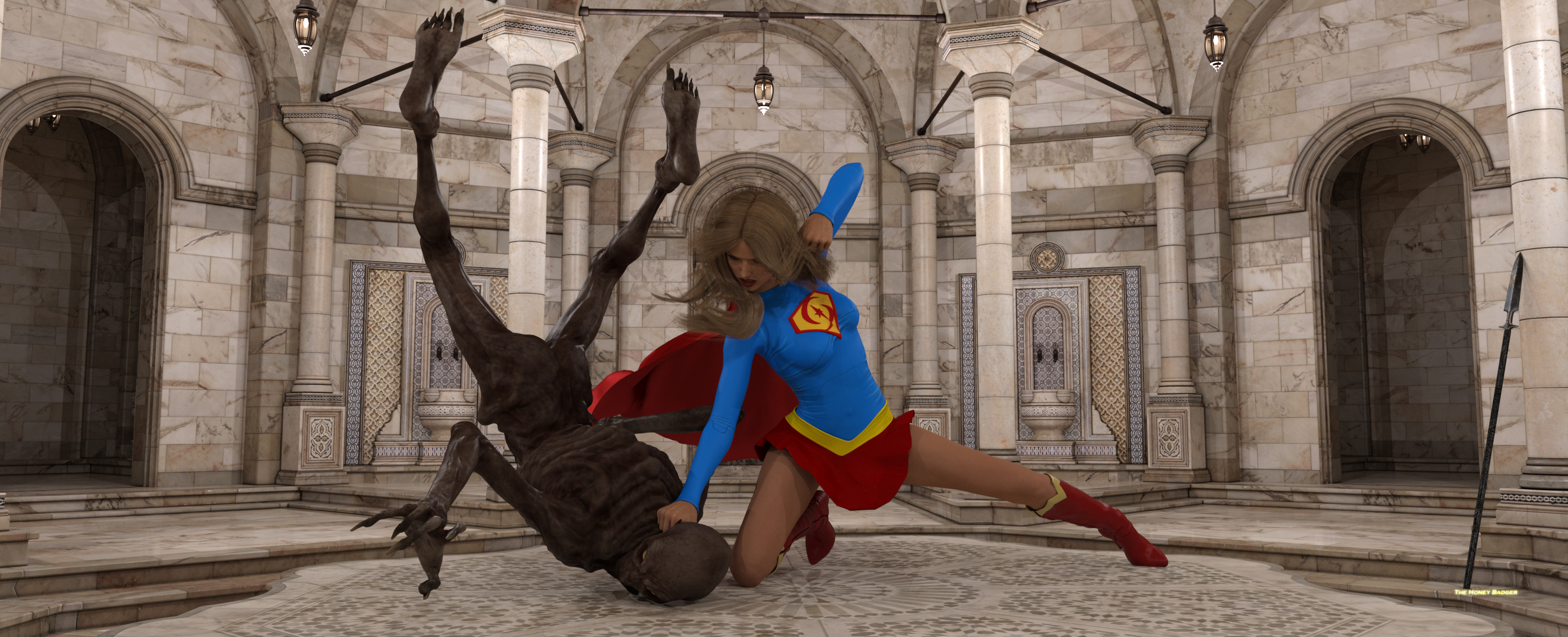 Did you think this was going to end any other way?  This is Supernova after all.  She's the uncatchable unicorn of superheroines!